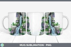 Gorgeous3D Hole in the Wall Mug Wrap design.