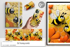 Digital Paper 3D Honeycomb Product Image 1