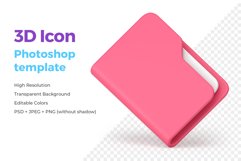 Folder 3d icon Product Image 1