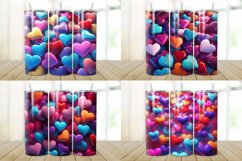 3D Inflated Hearts Love Tumbler Bundle Product Image 7