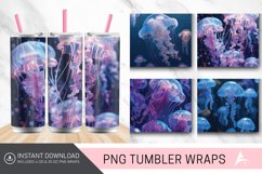 3D Jellyfish Tumbler Wrap Product Image 1