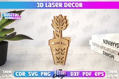 3d Laser Decor Laser Cut Bundle, 3d Butterfly Design Product Image 6