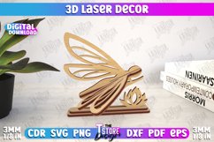 3d Laser Decor Laser Cut Bundle, 3d Butterfly Design Product Image 11