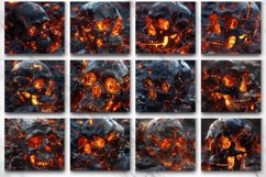 3D Lava Skull Tumbler Wrap Bundle Product Image 3