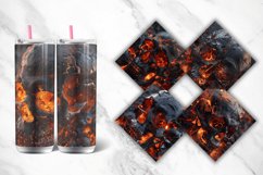 3D Lava Skull Tumbler Wrap Bundle Product Image 2