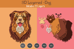 3D Layered Dog Product Image 1
