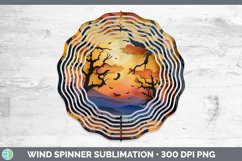 Gorgeous3D Layered Halloween Wind Spinner design.