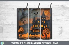 Gorgeous3D Layered Halloween Tumbler design.