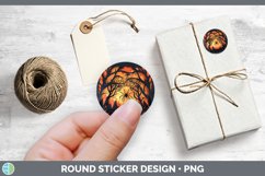 Gorgeous3D Layered Halloween Stickers design.