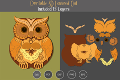 3D Layered Animals SVG bundle Product Image 2