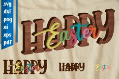 Easter Svg Laser Cut File - Svg Eps Ai Png Pdf Product Image 1