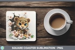 Gorgeous3D Square Coaster design.