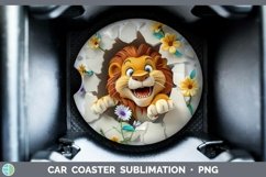 Gorgeous3D Car Coaster design.