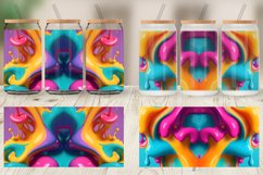 3D Liquid Colorful Glass Can Wraps Product Image 4