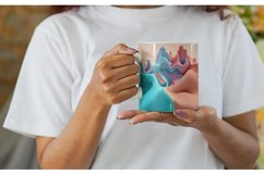 3d Liquids Pastel Color | Mug sublimation design Product Image 6