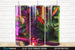 3D Lorikeet Parrot 20/30oz Skinny Tumbler Product Image 1