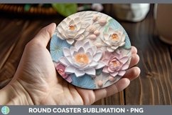 Gorgeous3D Round Coaster design.