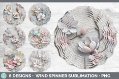 Bundle of six 3D Wind Spinner designs.