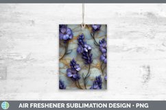 Gorgeous3D Marble Flowers Air Freshener design.