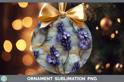 Gorgeous3D Marble Flowers Ornament design.