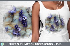 Gorgeous3D Marble Flowers Shirt design.
