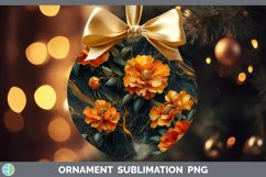Gorgeous3D Marble Flowers Ornament design.