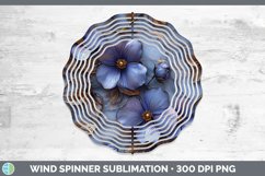 Gorgeous3D Marble Flowers Wind Spinner design.