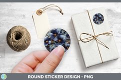 Gorgeous3D Marble Flowers Stickers design.
