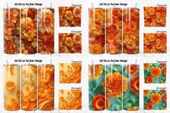 3D Marigold Spring Flower Tumbler Bundle Product Image 5