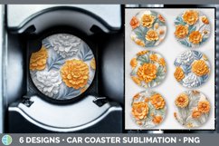 Bundle of six 3D Car Coaster designs.