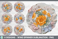 Bundle of six 3D Wind Spinner designs.