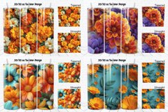 3D Marigold Spring Flower Tumbler Bundle Product Image 3