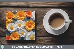 Gorgeous3D Square Coaster design.
