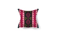 3d mockup pillow with traditional batik pattern illustration Product Image 1