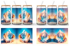 Glass Can Wraps 3d Mountain Product Image 3
