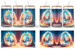 Glass Can Wraps 3d Mountain Product Image 4