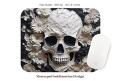 3d Mouse Pad Halloween Halloween Mousepad Sublimation 