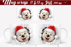 3D Mug sublimation | Funny Christmas mug Product Image 1
