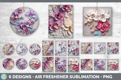 Bundle of six 3D Air Freshener designs.