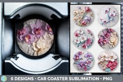 Bundle of six 3D Car Coaster designs.