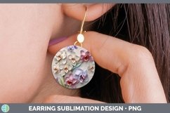 Gorgeous3D Round Earrings design.