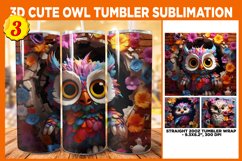 3D OWL Holo in Wall Floral Tumbler 20 oz Skinny Tumbler, Skinny Tumbler, OWL Floral Tumbler, OWL Floral 20oz Sublimation Bundle, OWL Floral Sublimation Wraps, Sublimation Bundle, Instant Download, OWL Floral Tumbler PNG, Digital Paper