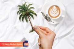 3D Palm Tree Sticker, Tropical Palm Tree Sticker Product Image 1