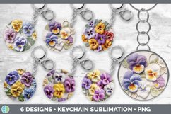 Bundle of six 3D Keychain designs.