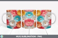 Gorgeous3D Daisys Mug Wrap design.