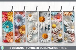 Bundle of six 3D Daisys Tumbler designs.