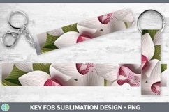 Gorgeous3D Paper Flowers Key Fob design.