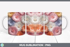 Gorgeous3D Gerbera Daisys Mug Wrap design.