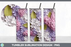 Gorgeous3D Lilacs Tumbler design.