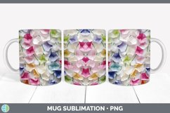 Gorgeous3D Sweet Peas Mug Wrap design.